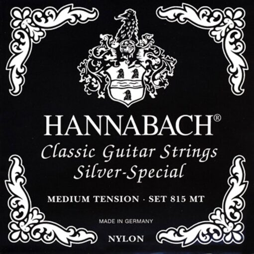 Hannabach 815MT Medium Tension, Full Set Classical Guitar Strings